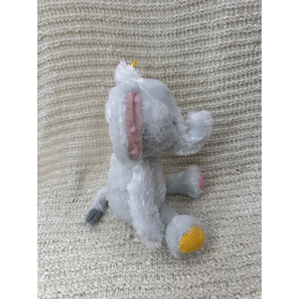 Make Believe Ideas Elephant Plush Gray Stuffed Animal Lovey Kids Nursery Decor